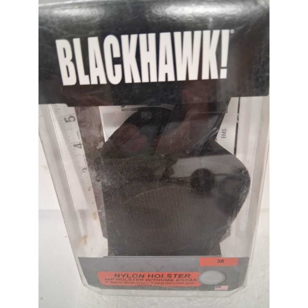 Blackhawk! Hip Holster With Thumb Break - Left - Open Box